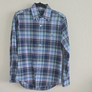 Ralph Lauren Blue Label Multicolor Plaid Shirt